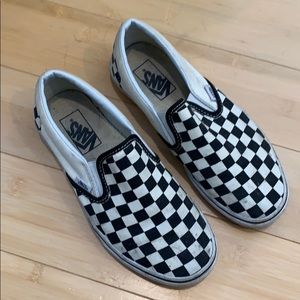 Checkered Vans